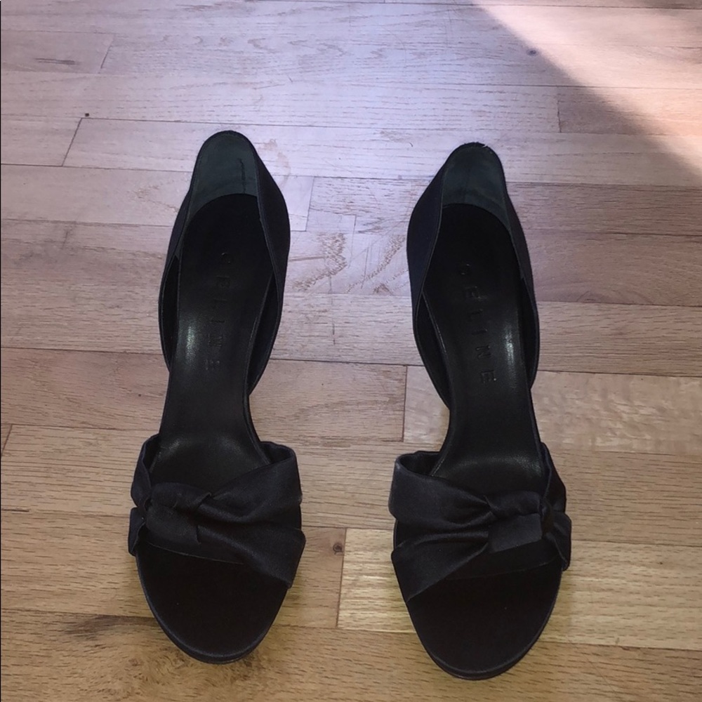 Navy blue Celine heels